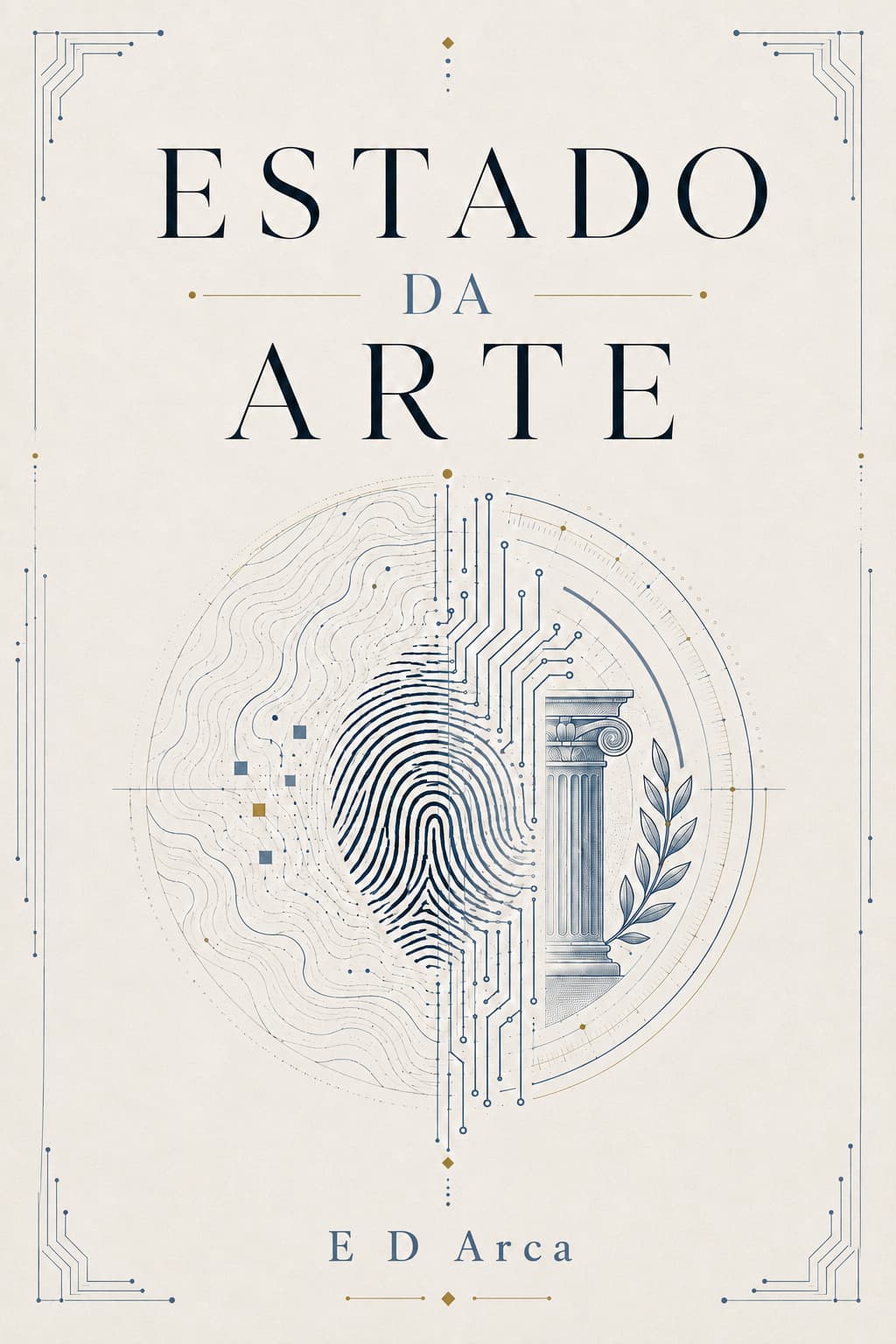 Capa do romance Estado da Arte, de E D Arca.